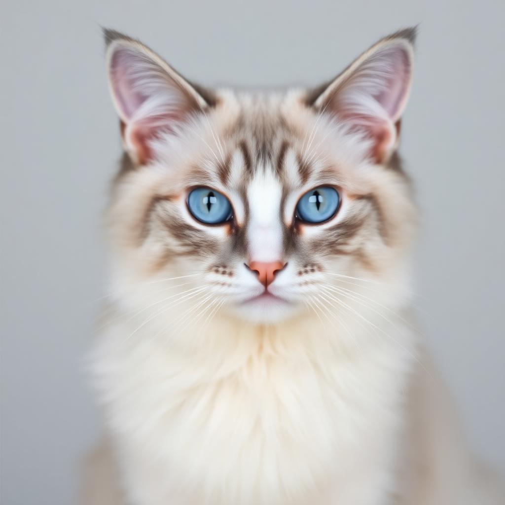 Gato Ragdoll Lilac Bicolor